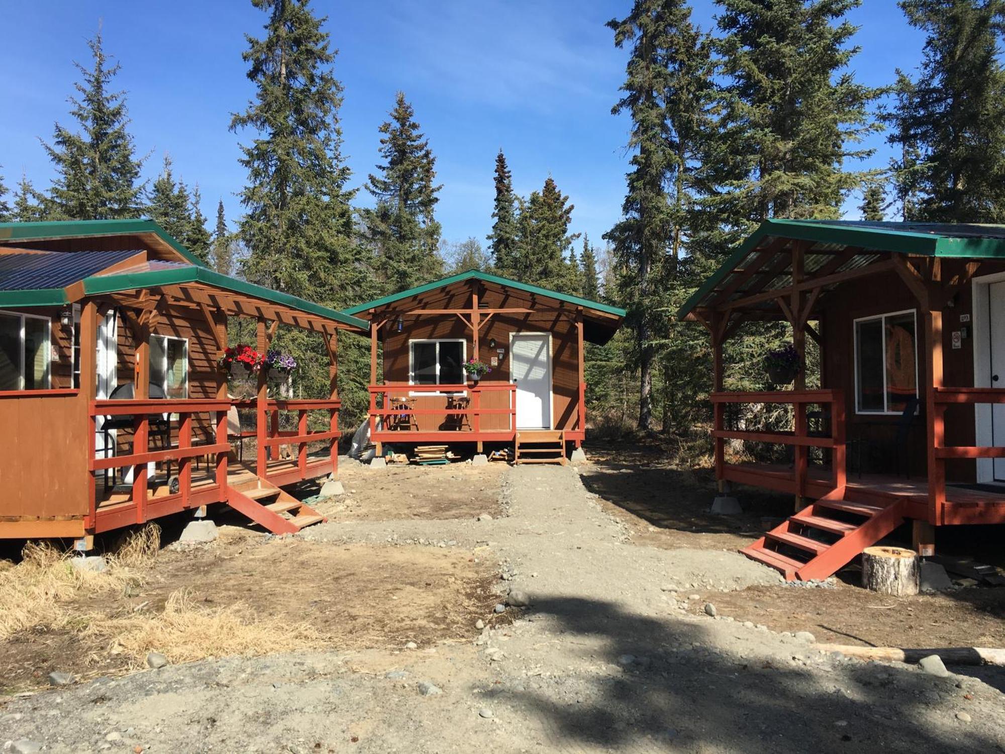 Whispering Woods Ak Cabins Kasilof Buitenkant foto